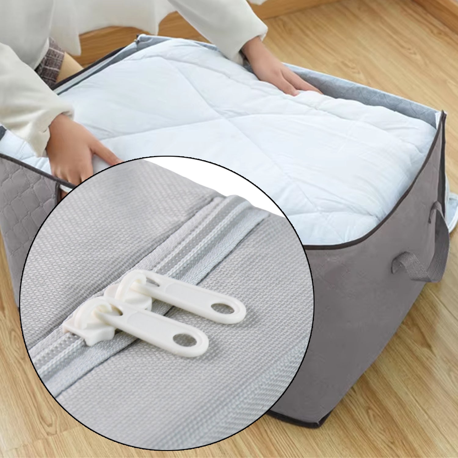 Storage Box with Lid, With Window (50×40 Cm / 1 Pc) Storage Box with Lid, With Window (50×40 Cm / 1 Pc)